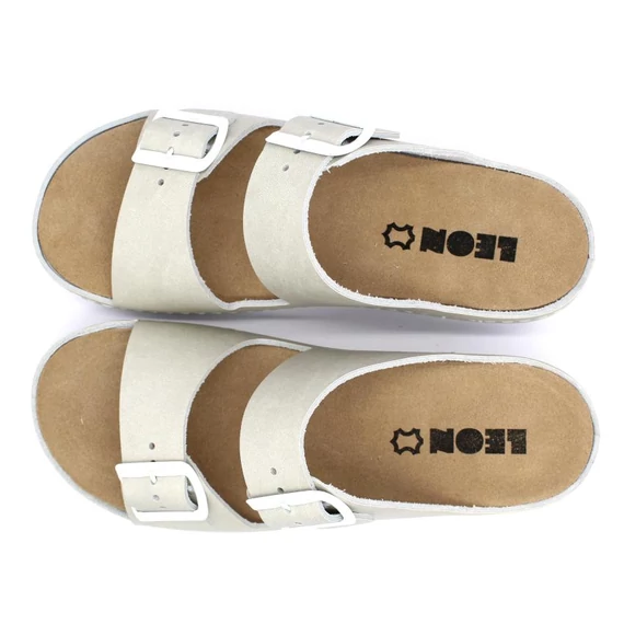 Leon kivehető talpbetétes gyógypapucs