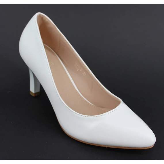 Niora fehér menyasszonyi cipő