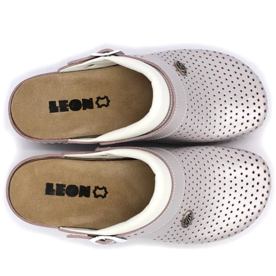 Leon kivehető talpbetétes gyógypapucs