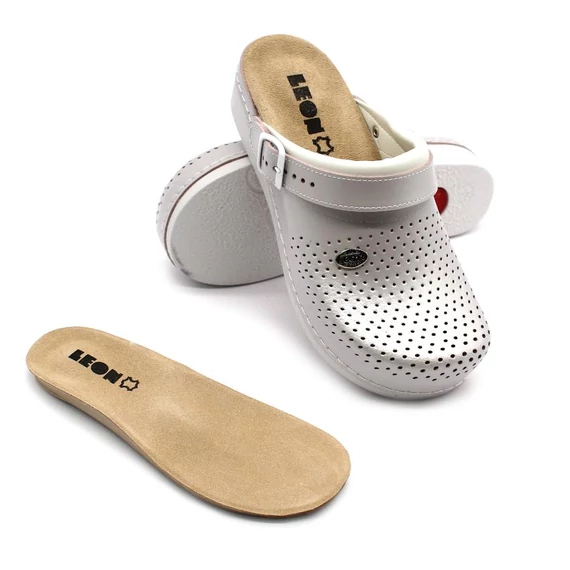 Leon kivehető talpbetétes gyógypapucs