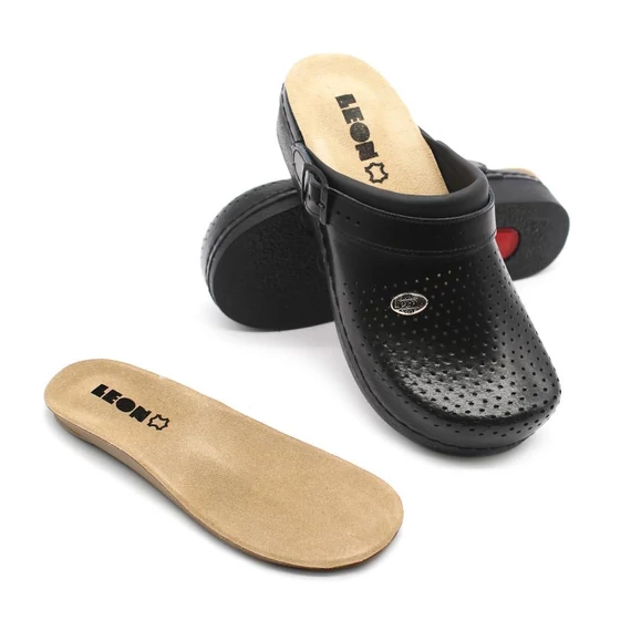 Leon kivehető talpbetétes gyógypapucs