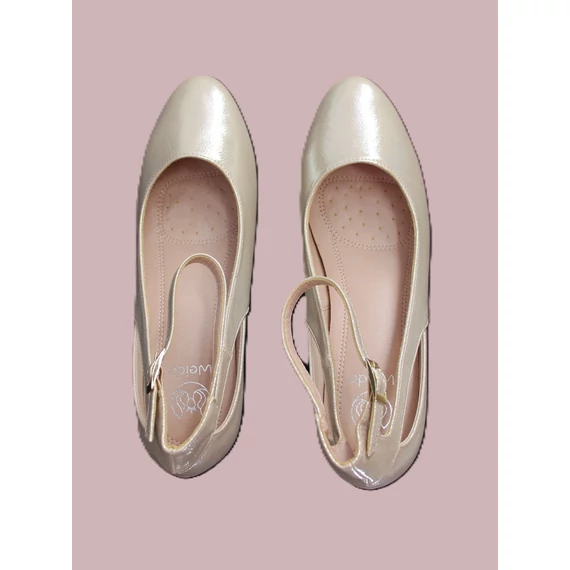 Mila arany színű női alkami cipő