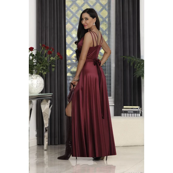 Marina női szatén alkalmi ruha