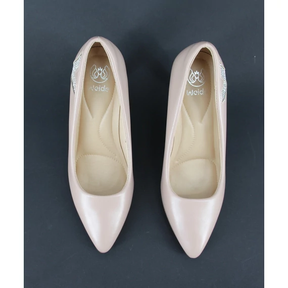 Violet púder színű női alkalmi cipő