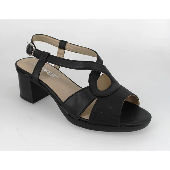 Agustina női szandál fekete színben