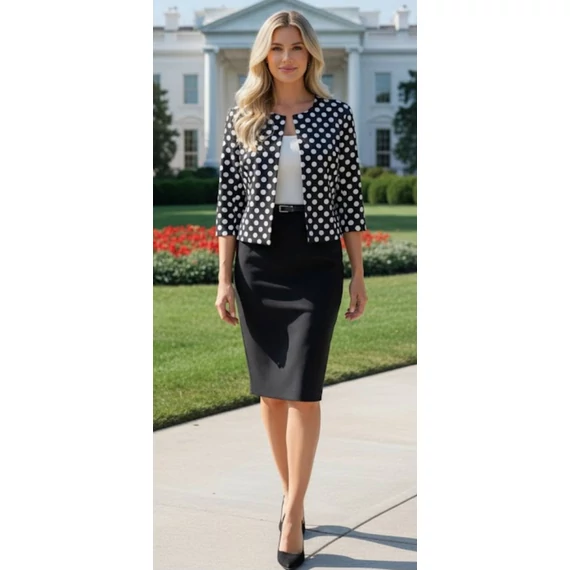 Elegáns női komplé ruha