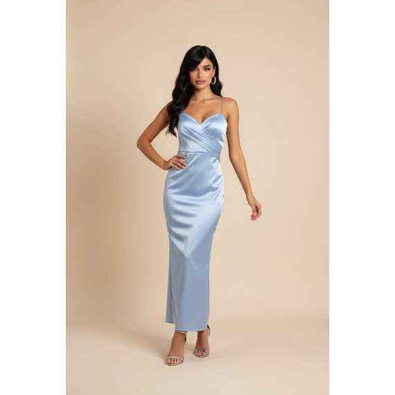 Vékony pántos hosszú ruha