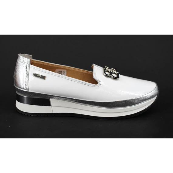 Betty női mokaszin fehér színben