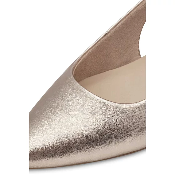 Marco Tozzi platina színű női cipő