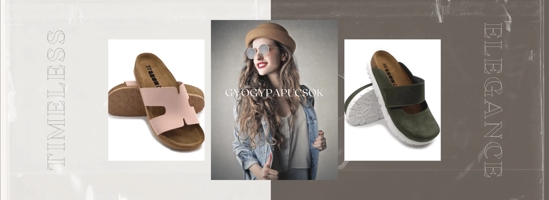 Elegáns gyógypapucsok